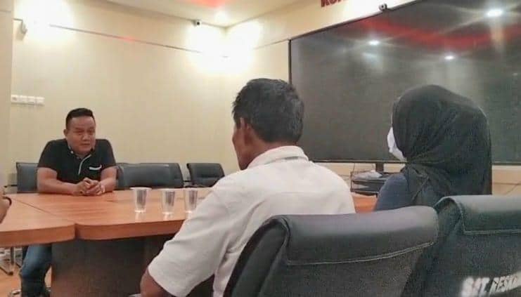 Perempuan bernama Siti Sahida Sahari (28) yang sebelumnya dilaporkan hilang oleh keluarganya akhirnya ditemukan (Dok.Polrestabes Makassar)