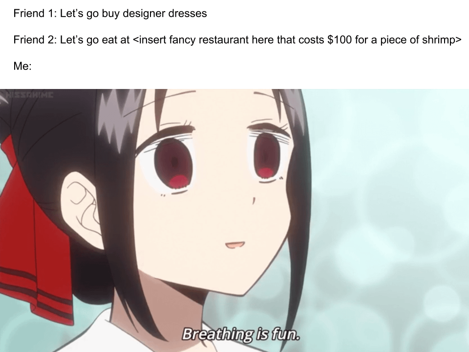 meme anime tentang kemiskinan