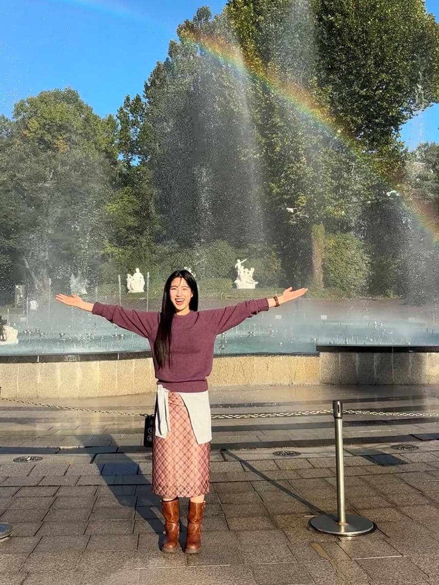 inspirasi gaya ala Lee Seung Yeon