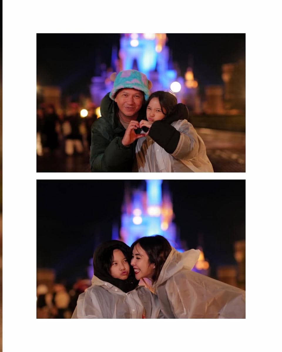 Gading, Gisel, Gempi liburan