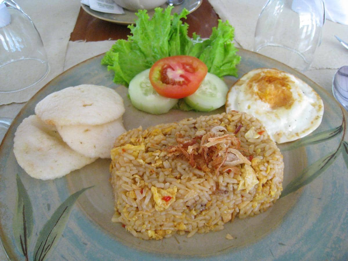 ilustrasi nasi goreng