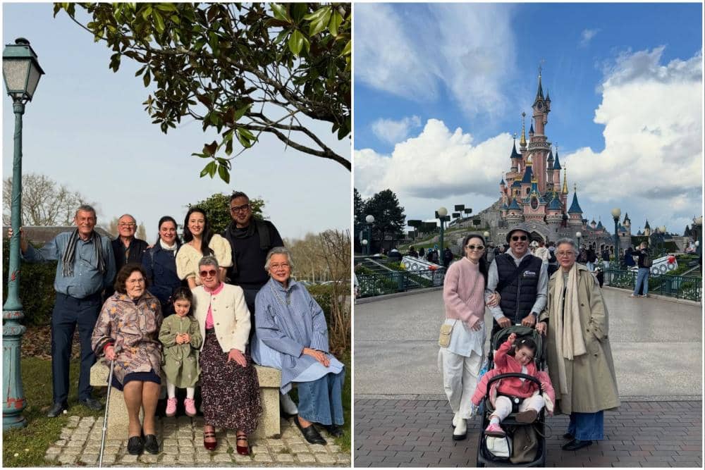 10 Potret Julie Estelle Berlibur ke Prancis, Happy Kumpul Keluarga!