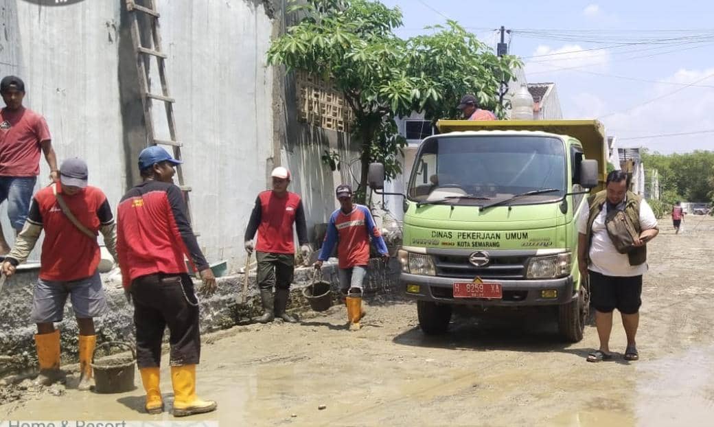 Agustina Instruksikan Penanganan Banjir Serentak di Kota Semarang