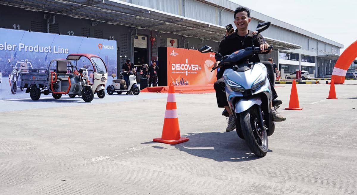 Yadea Siapkan Motor Listrik Baru dengan Jarak Tempuh 150 km