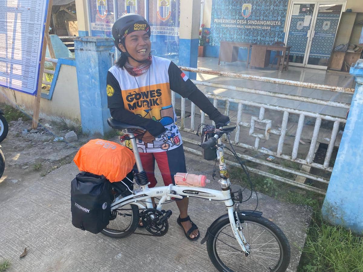 Cerita Jeni, Mudik Kayuh Sepeda dari Rangkasbitung ke Purbalingga