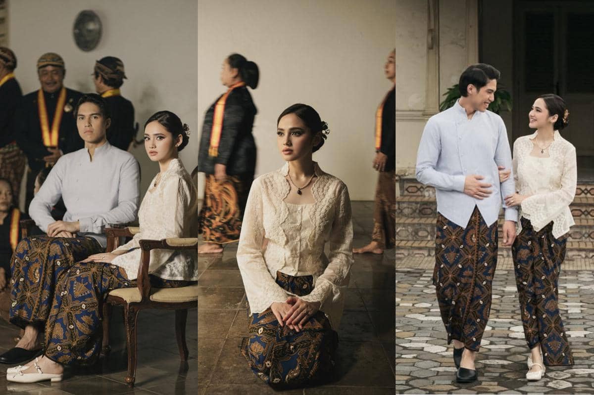 9 Inspirasi Foto Prewedding Syifa Hadju-El Rumi, Nuansa Jawa Ningrat