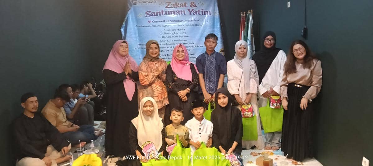 Buka Puasa dan Santunan Yatim Warnai Kebersamaan UMKM Depok (Dok. IDN Times)