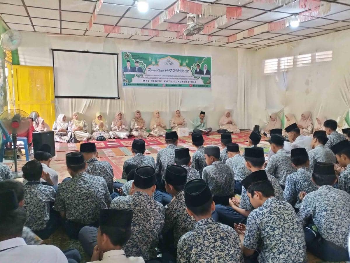Indahnya Gema Ramadan MTsN Gunungsitoli pada Cahaya Iman Pesisir Nias