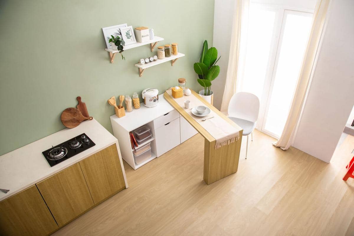 Inspirasi dekorasi rumah bergaya Japandi ala Dekoruma (dok. Dekoruma)