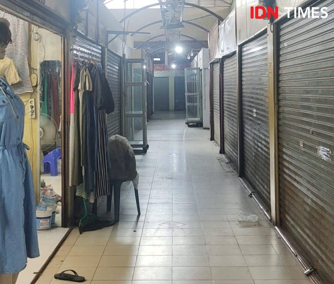 Wajah Lesu Pedagang Pasar Petisah, Kini Sepi Pembeli Jelang Lebaran