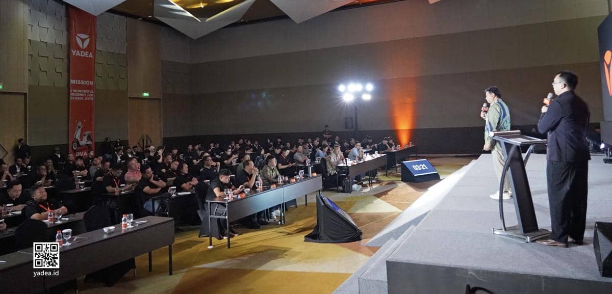 Yadea Siapkan Motor Listrik Baru dengan Jarak Tempuh 150 km
