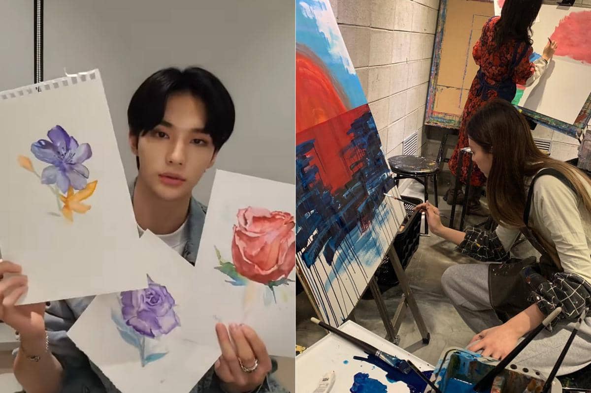 7 Idol JYP Paling Jago Gambar di Grupnya, Selera Artistiknya Tinggi!