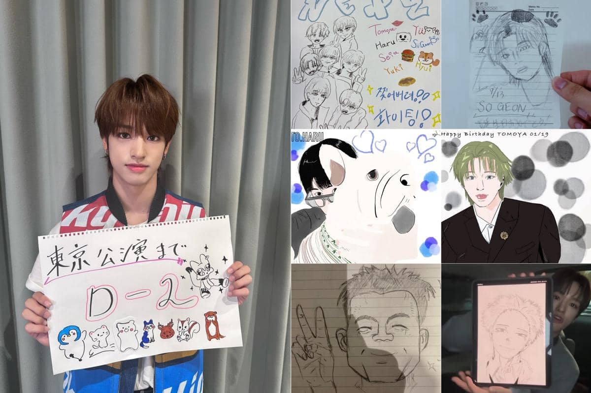 potret hand drawing dan berbagai karya buatan Seita NEXZ