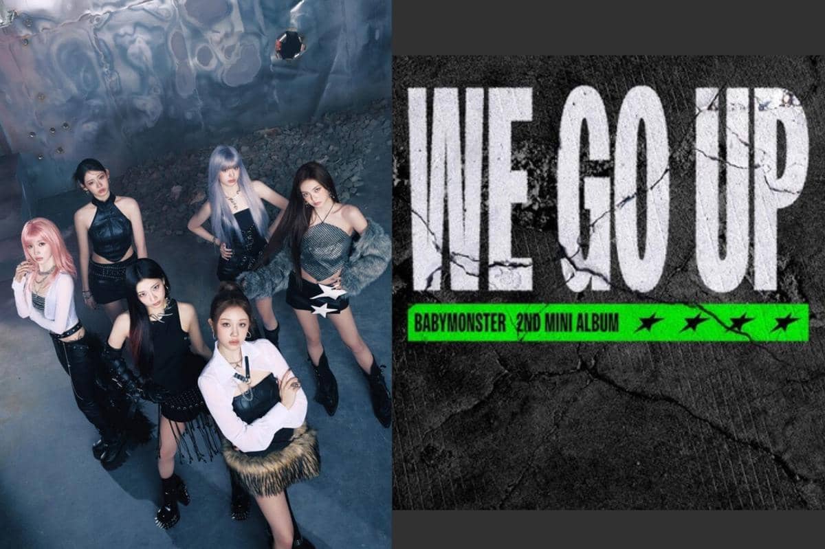 potret BABYMONSTER untuk comeback "WE GO UP"