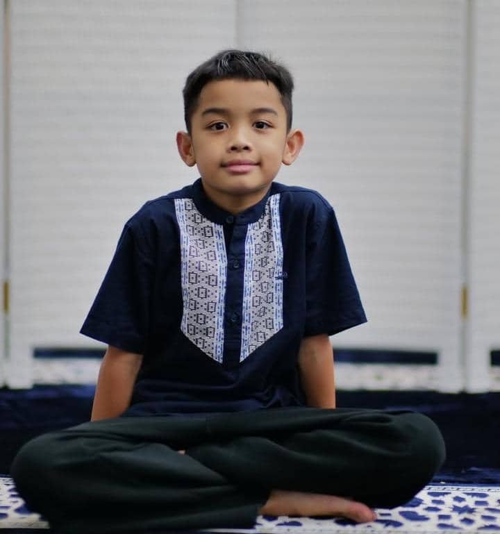 potret anak-anak Rionaldo Stokhorst ikut pesantren kilat di sekolah