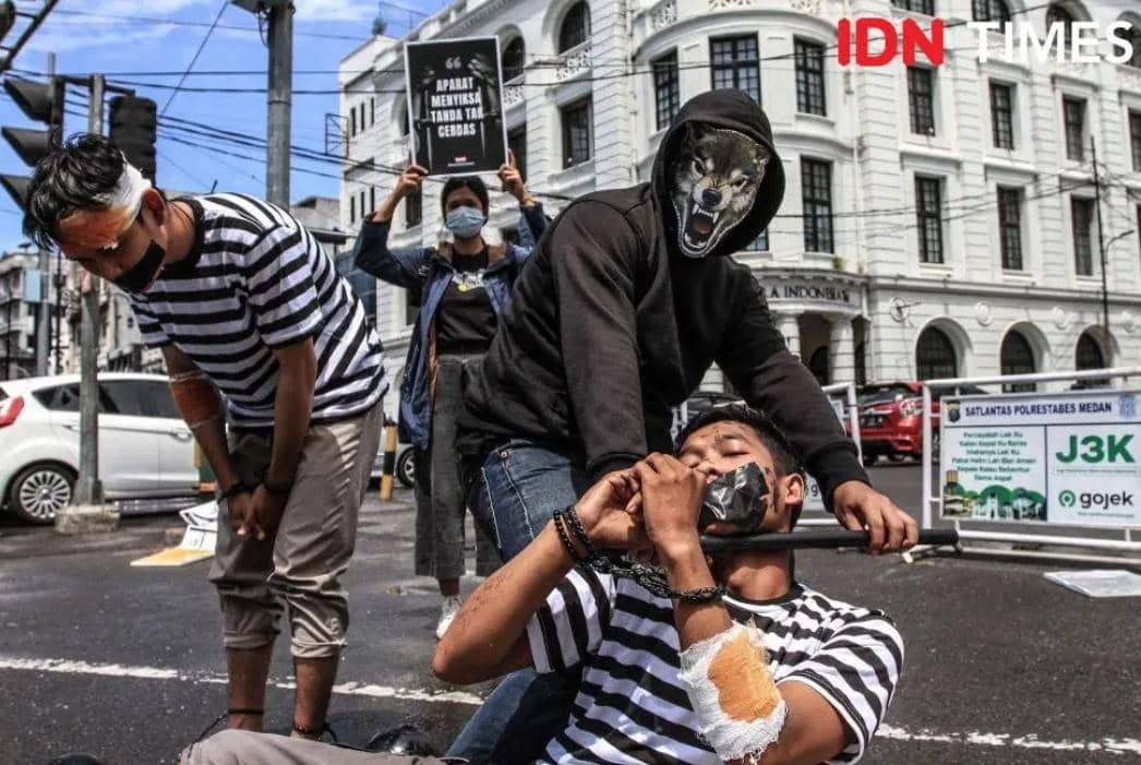 Ilustrasi kekerasan. (Foto Prayugo Utomo/IDN Times)