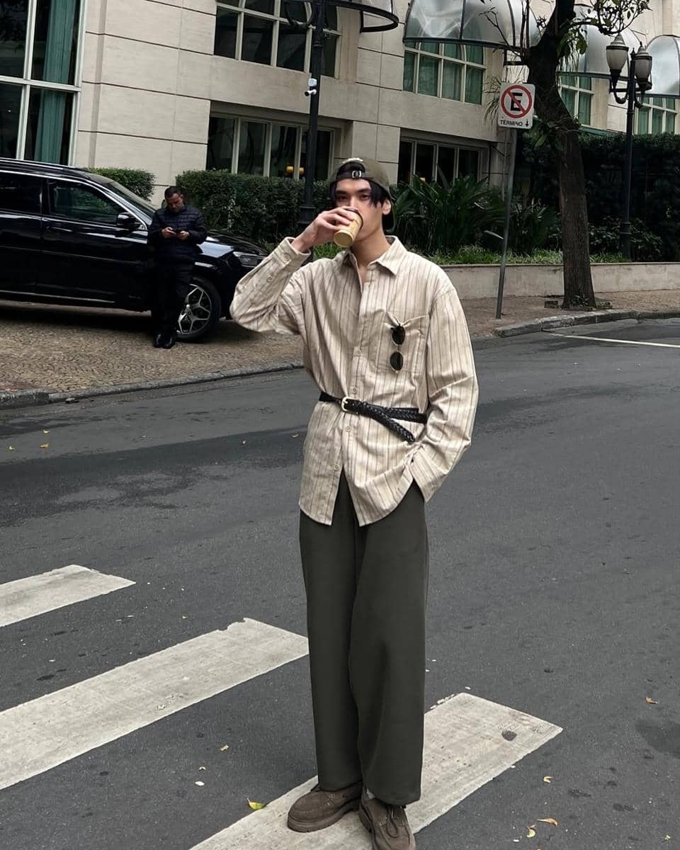 Mix and Match Kasual Bukber Warna Earth Tone ala Dunk Natachai