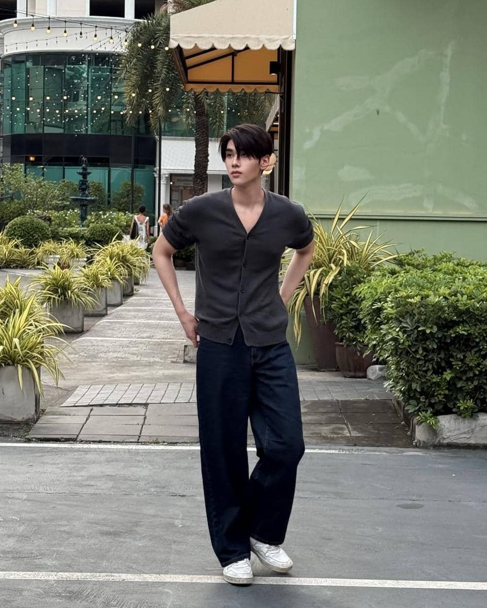 OOTD Warna Earth Tone ala Dunk Natachai