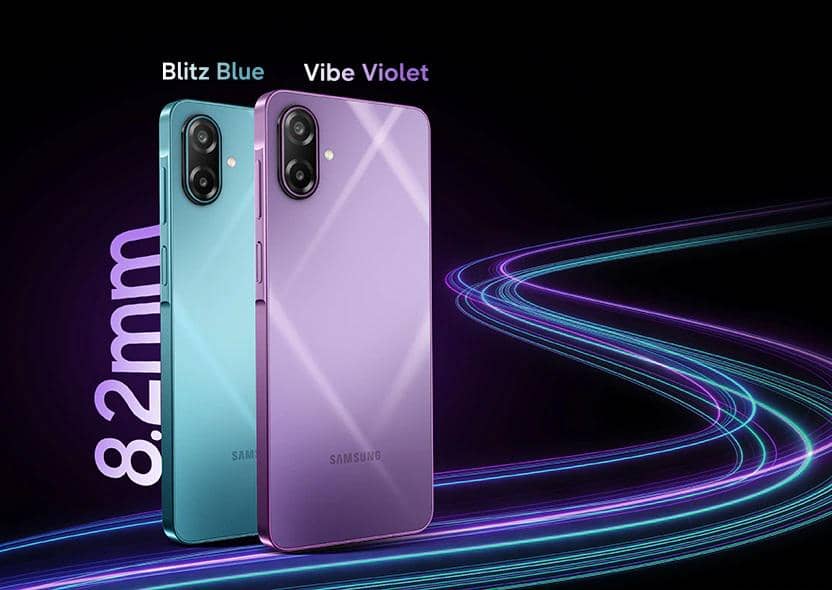 dua opsi warna Samsung Galaxy M17e 5G 