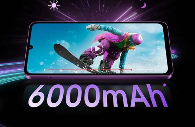 ilustrasi baterai 6000 mAh milik Samsung Galaxy M17e 5G 