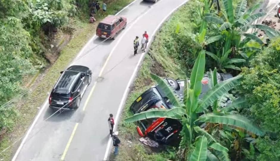 Bus AKAP Asal Sumbar Terperosok ke Jurang di Lahat, 1 Penumpang Tewas