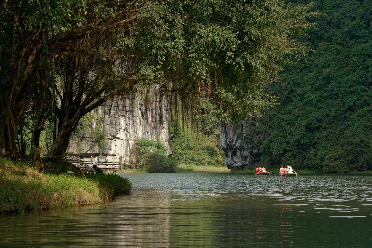 potret kawasan Tràng An yang menjadi lokasi syuting film Kong: Skull Island