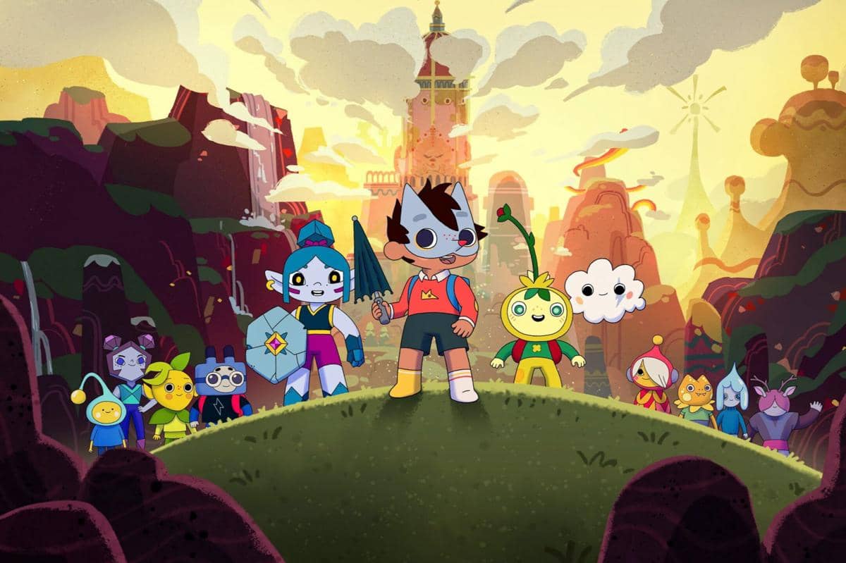 adegan dalam serial Wolfboy and the Everything Factory