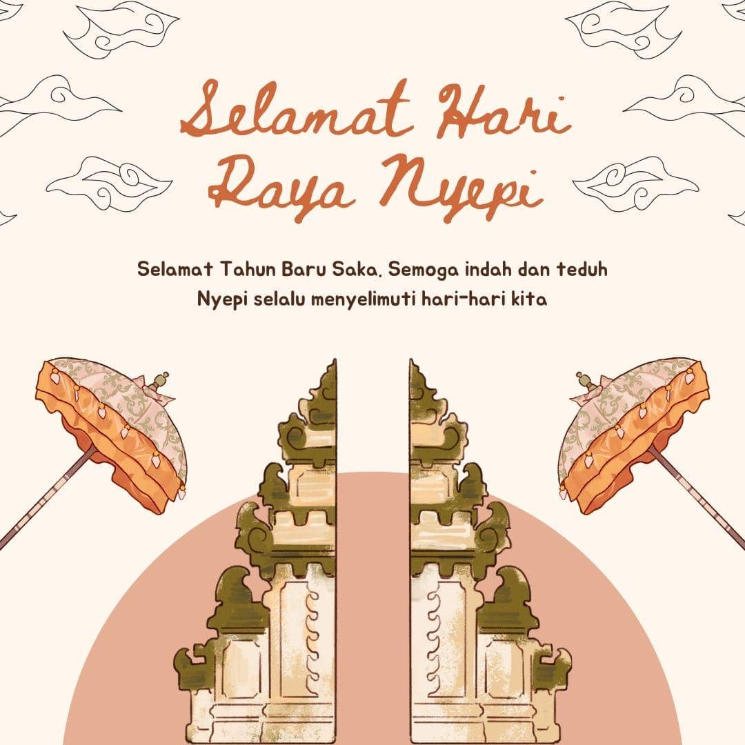 Poster Hari Raya Nyepi 2026 