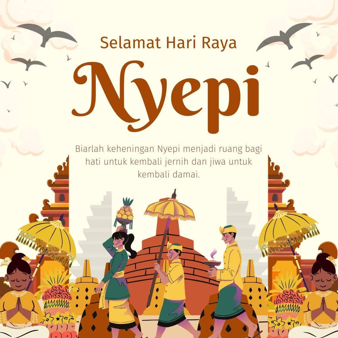 Poster Hari Raya Nyepi 2026 