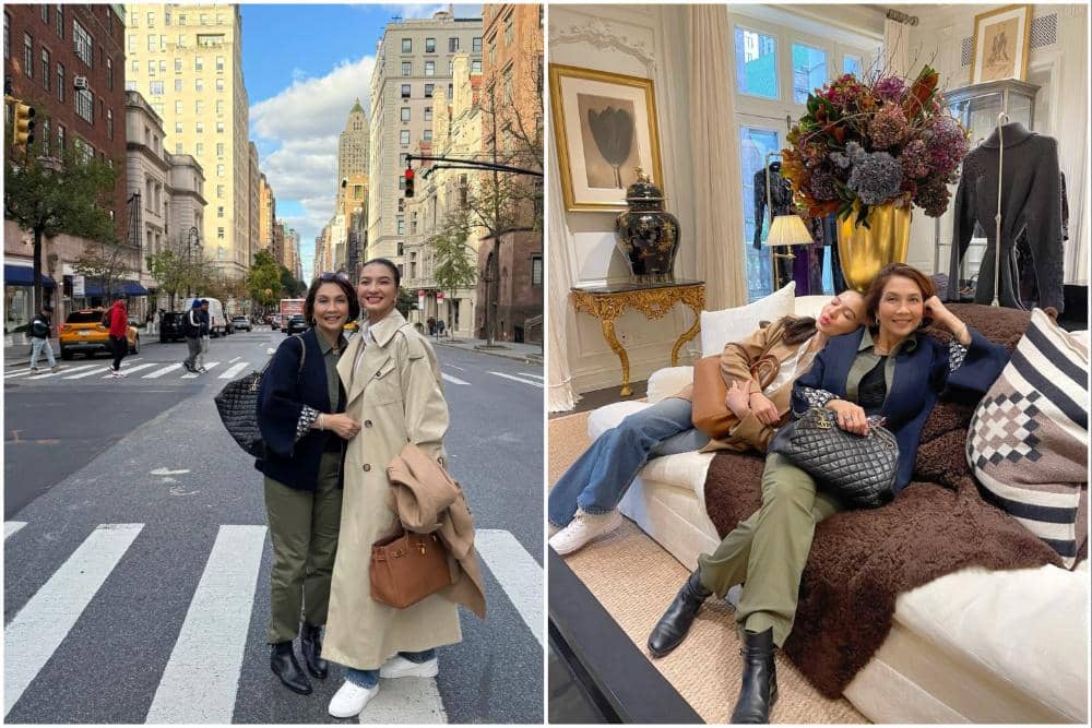 10 Potret Raline Shah dan Ibunda Jalan-jalan di New York, Happy Berdua