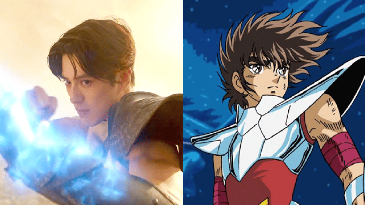 Pegasus Seiya versi live action dan anime