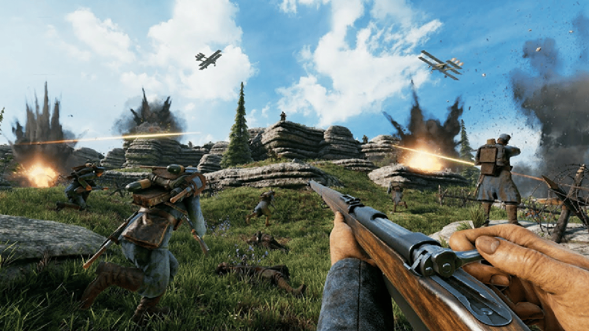 cuplikan gameplay Isonzo