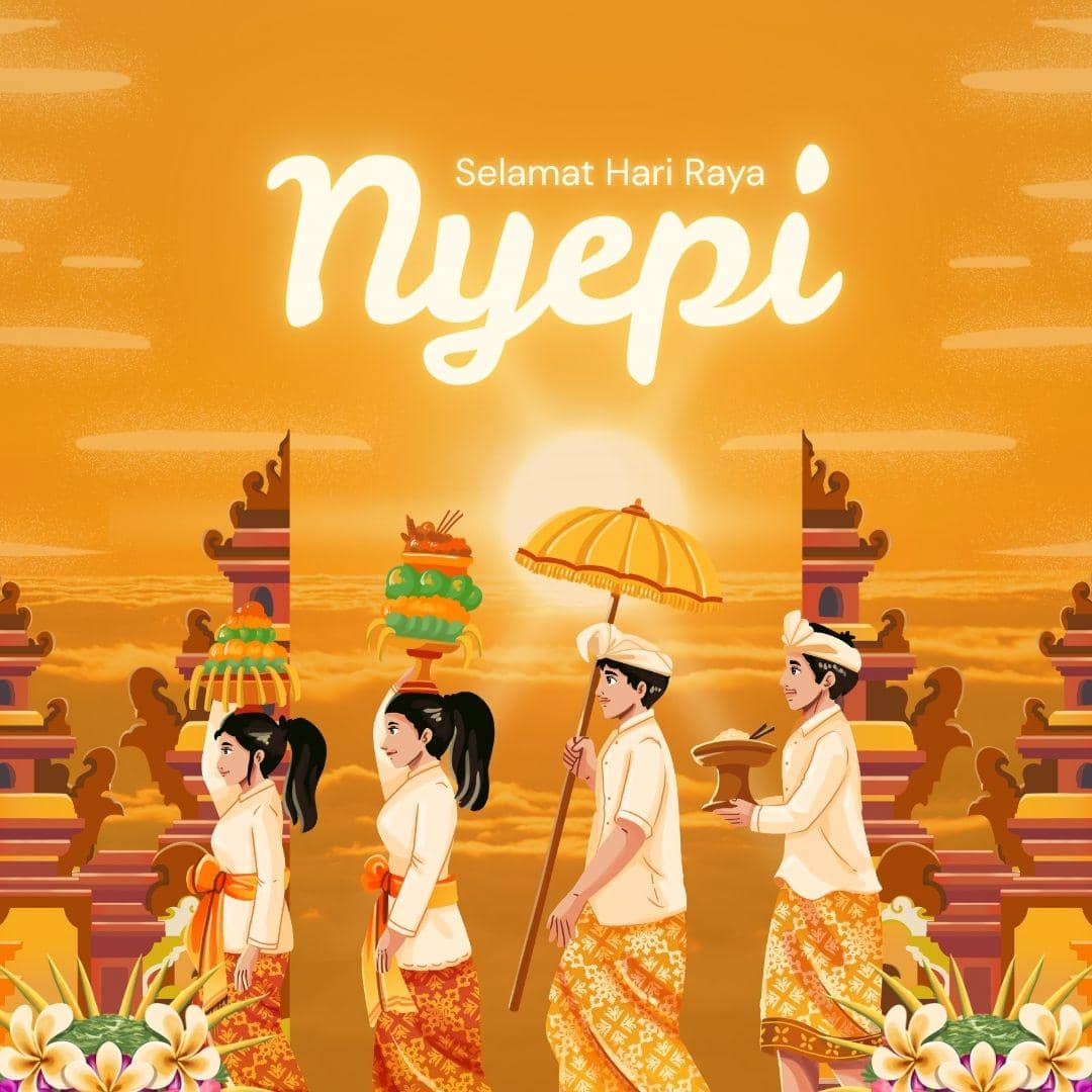 Poster Hari Raya Nyepi 2026 
