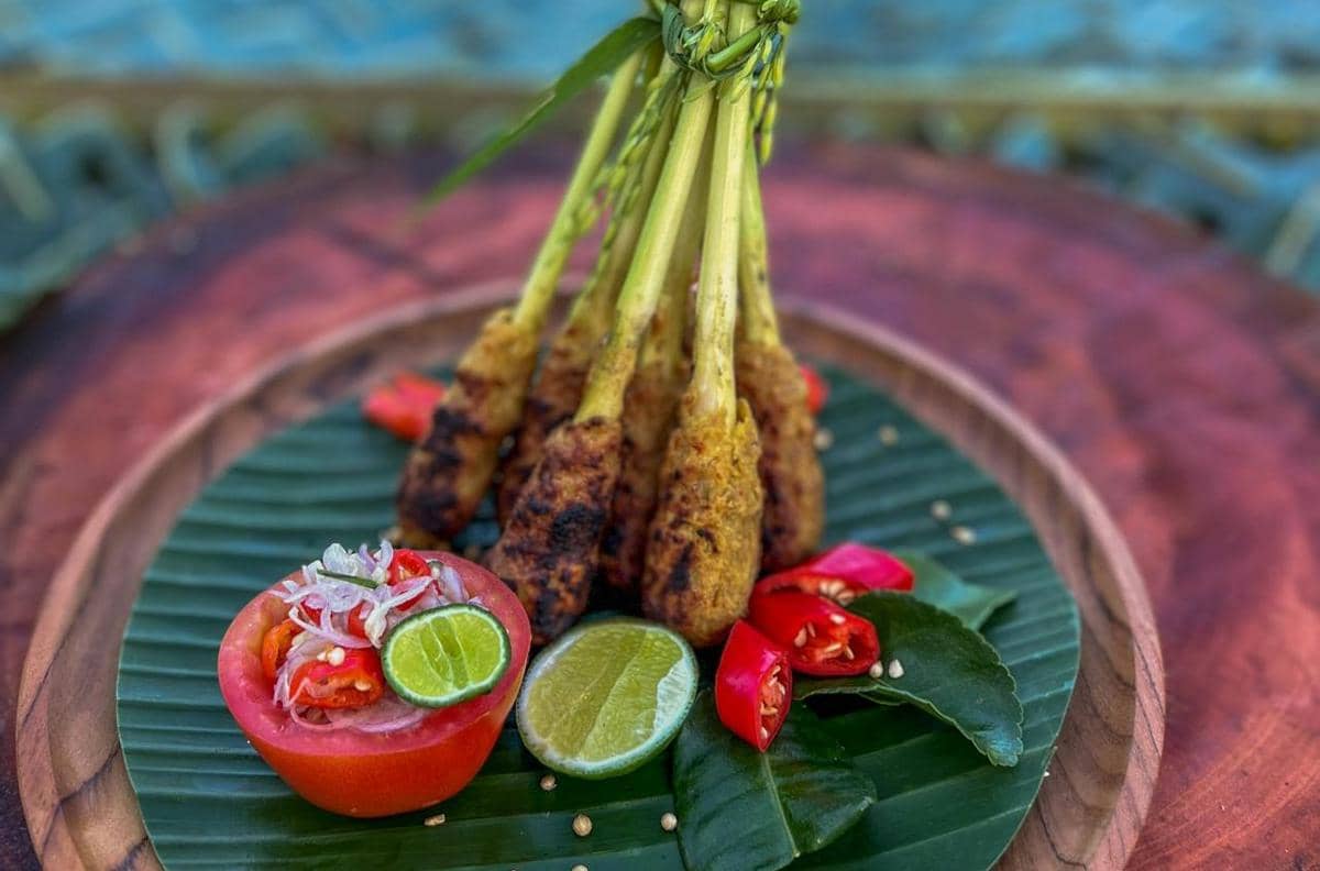 ilustrasi sate languan