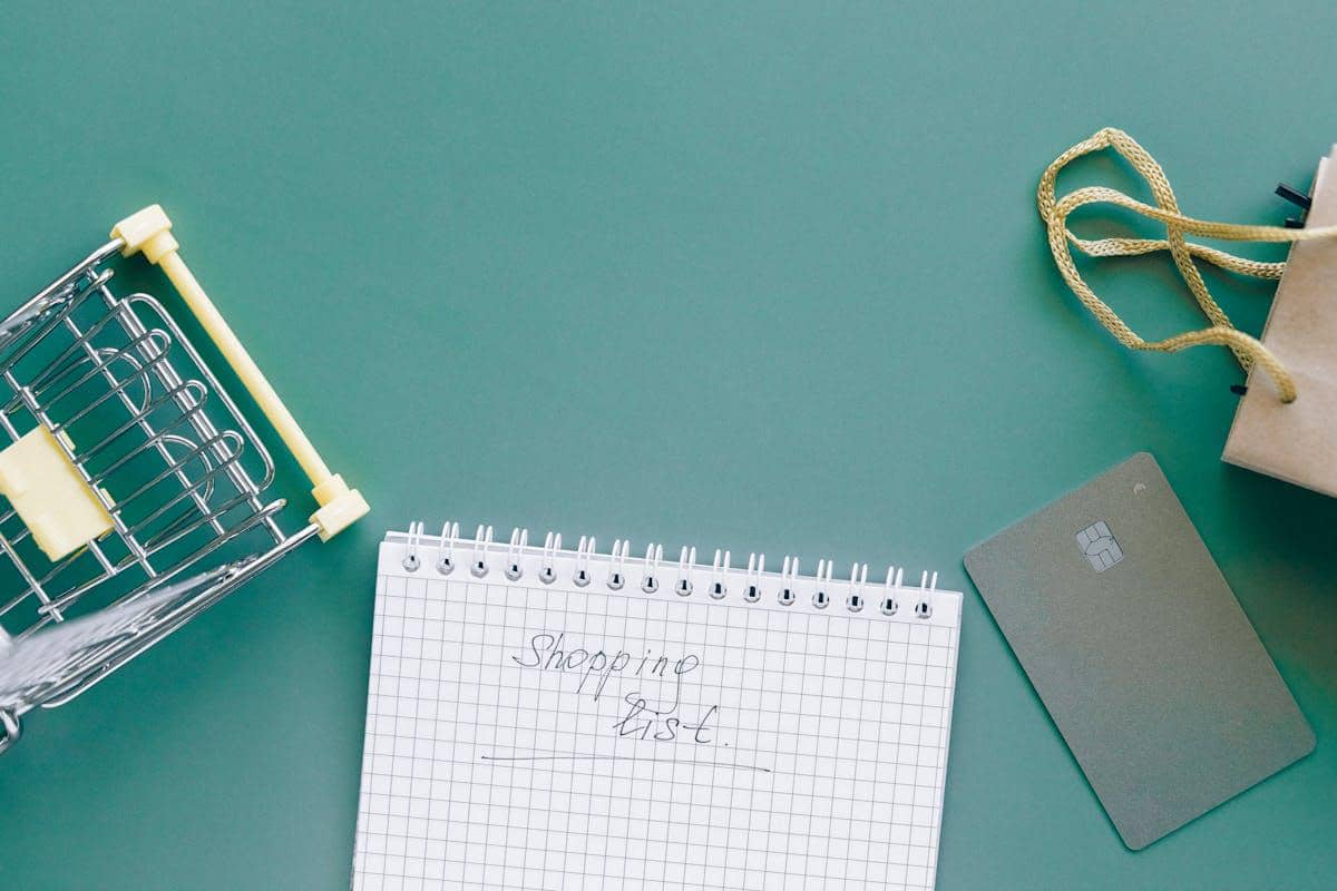 ilustrasi list belanja 