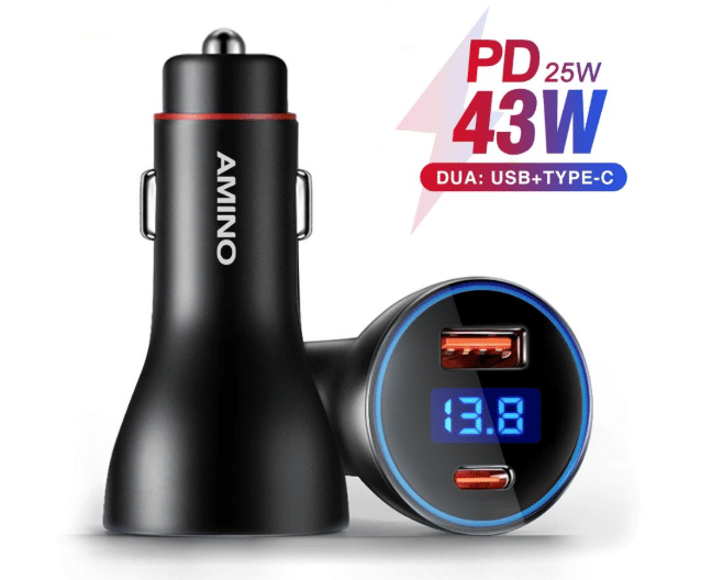 AMINO Car Charger 43W