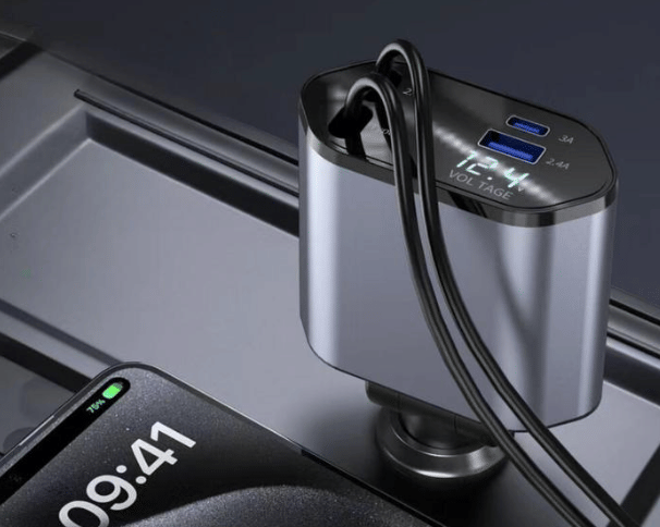 UPLU Pengisi Daya Mobil 120W