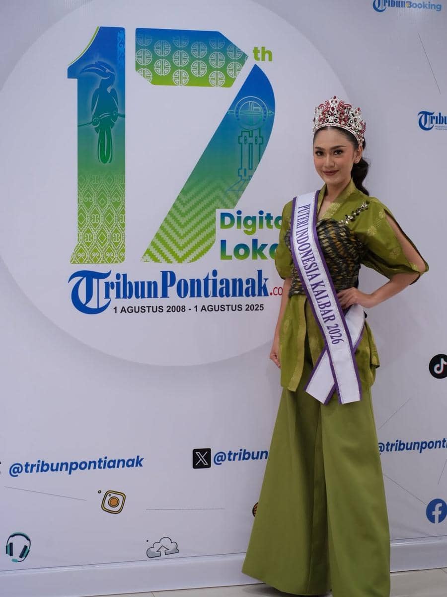 potret Anggelia Meryciana, Puteri Indonesia Kalimantan Barat 1 2026