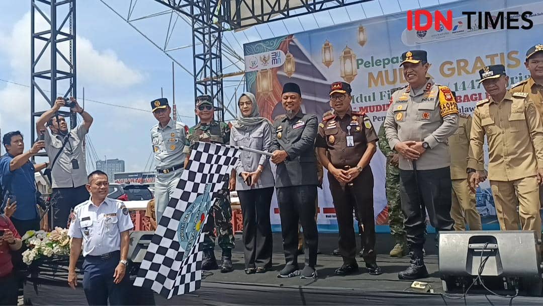 Pemprov Sulsel Lepas Mudik Gratis 2026, 35 Bus Antar Ratusan Pemudik