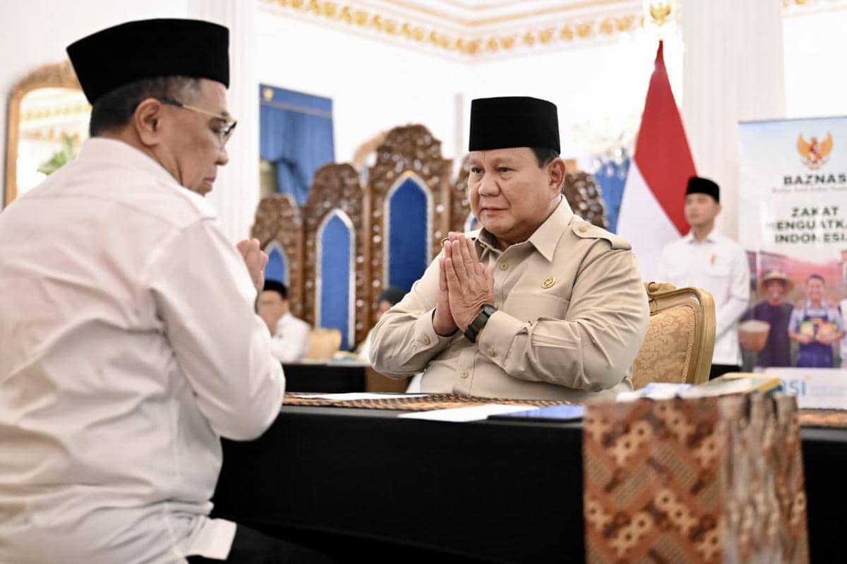 Presiden, Wapres, dan Kabinet Merah Putih Tunaikan Zakat melalui BAZNAS