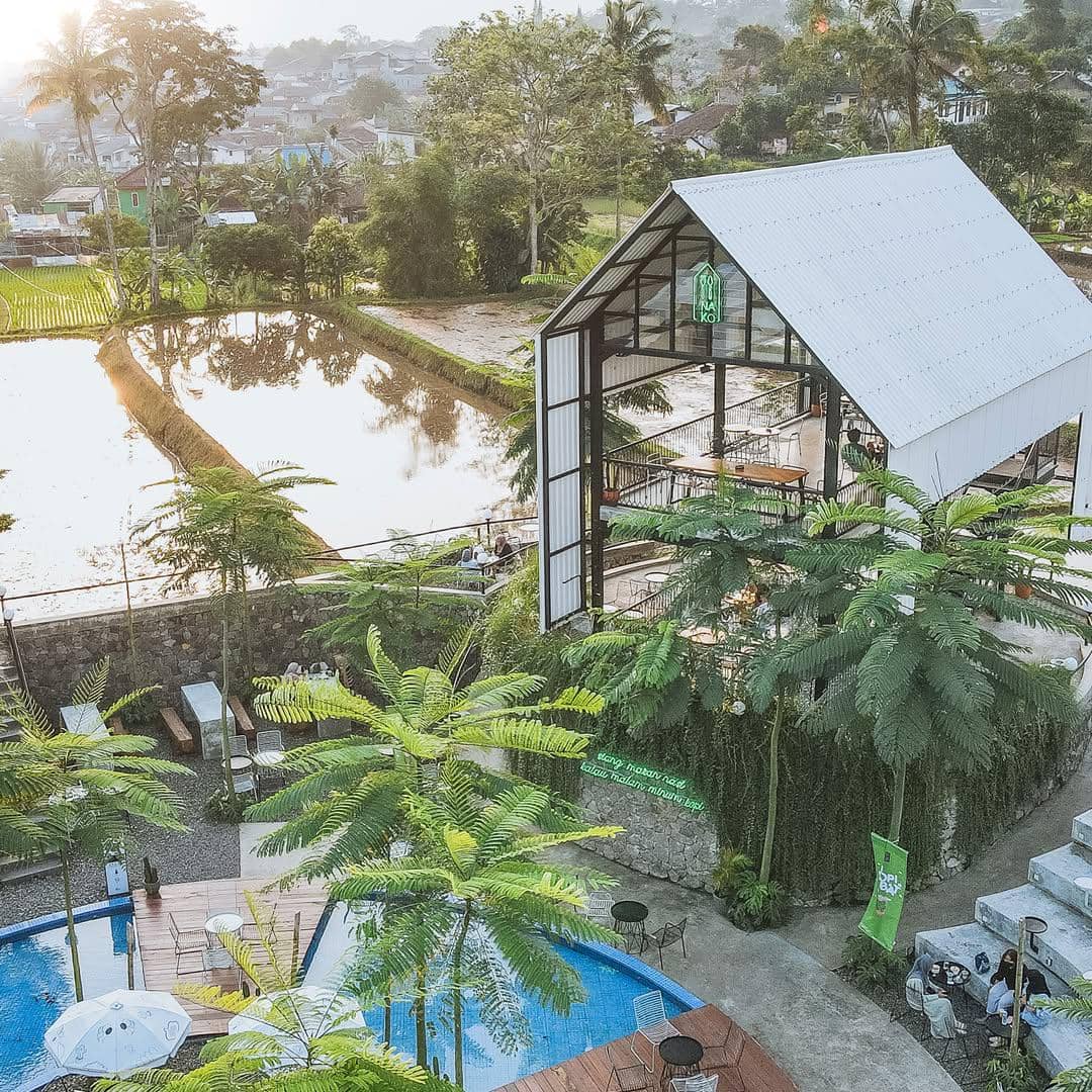 Potret suasana di Kopi Nako Sukabumi