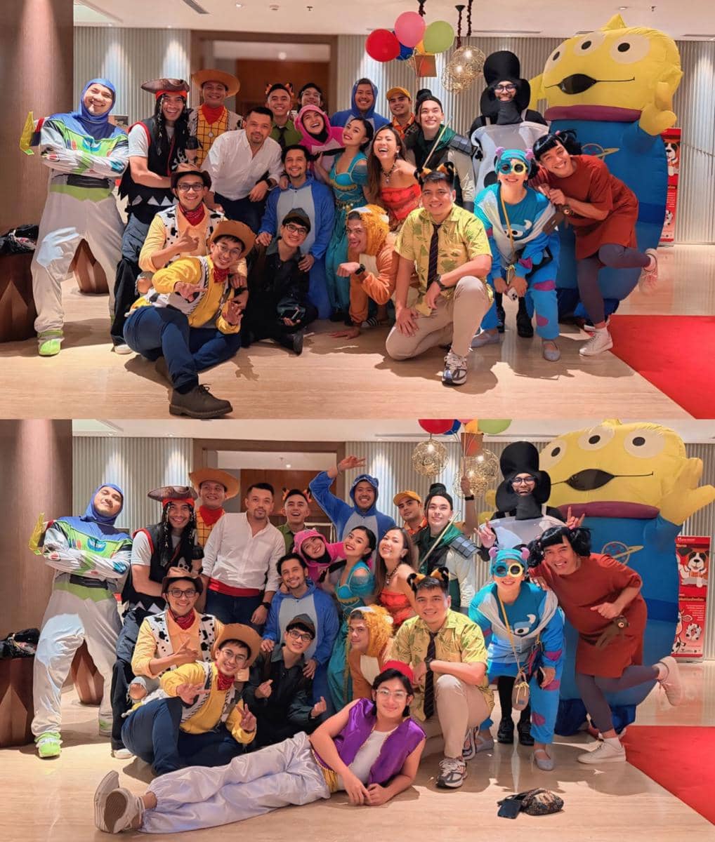 Hesti Purwadinata dan Geng Bukber Bertema Disney (instagram.com/hestipurwadinata)