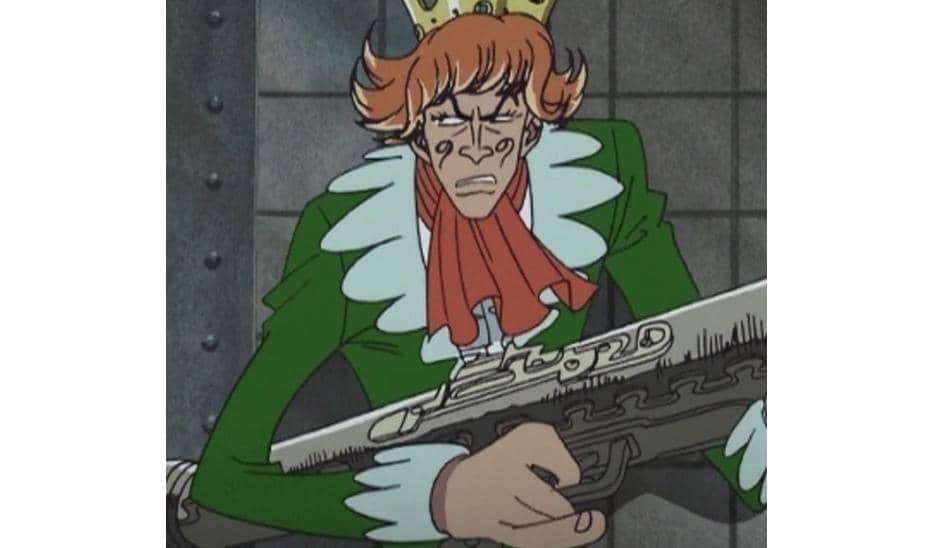 Mr. 9 memakai senjata api - One Piece