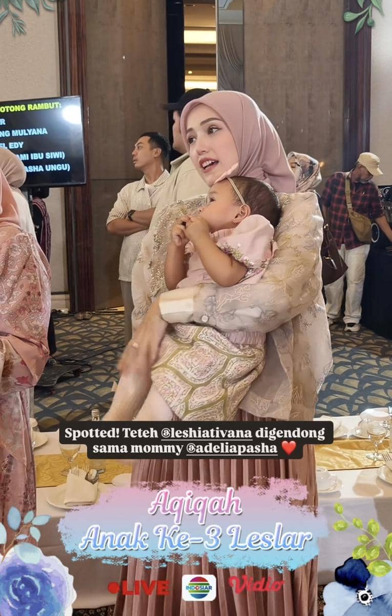 Akikah anak Lesti Kejora