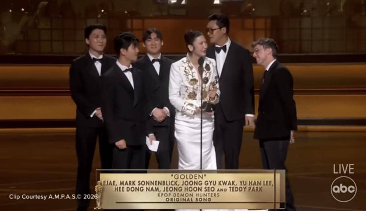 cuplikan pidato kemenangan Golden