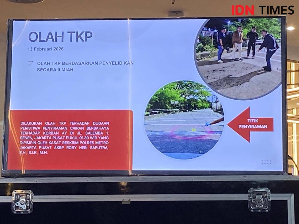 Polisi Belum Tangkap 4 Pelaku Penyiraman Air Keras Andrie Yunus