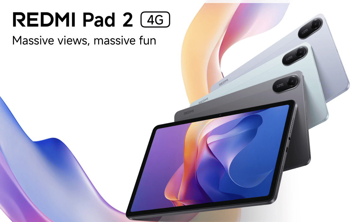 Redmi Pad 2 4G Resmi Hadir, Tablet Redmi Pertama dengan SIM Card