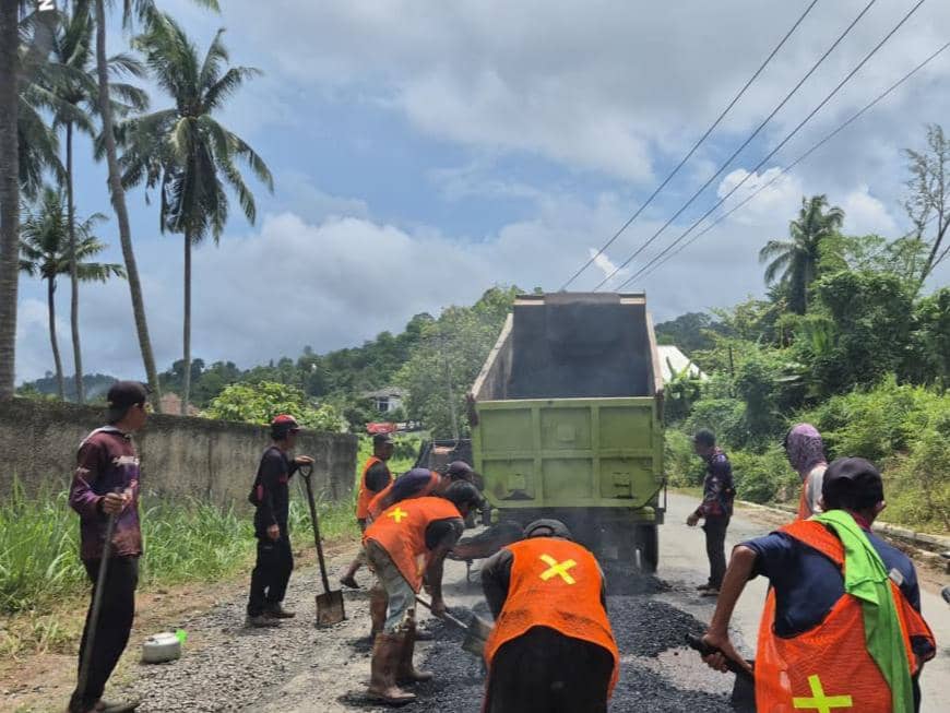 Arus Mudik 2026, Pemprov Lampung Kebut Perbaikan Jalan Provinsi