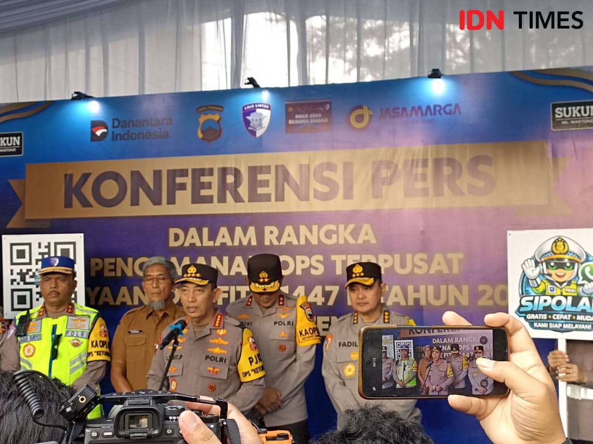 Kapolri Kunjungi Gerbang Tol Kalikangkung, Berharap Pemeriksaan Pengemudi Kurangi Laka