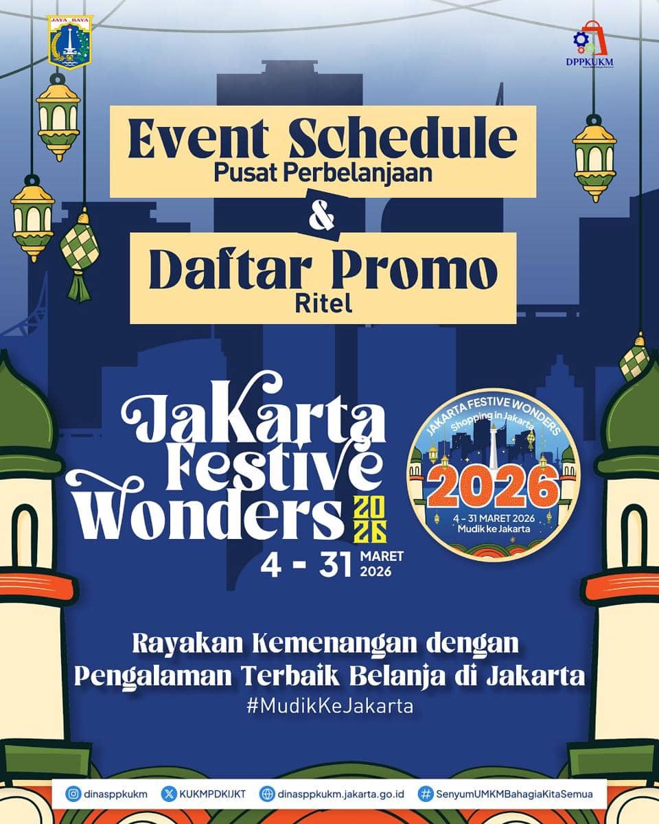 Promo Lebaran 2026 di Jakarta untuk Warga yang Tidak Mudaik